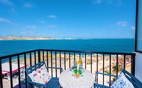 Islet Promenade Seafront Family Apartment With 2 Balconies By Getawaysmalta